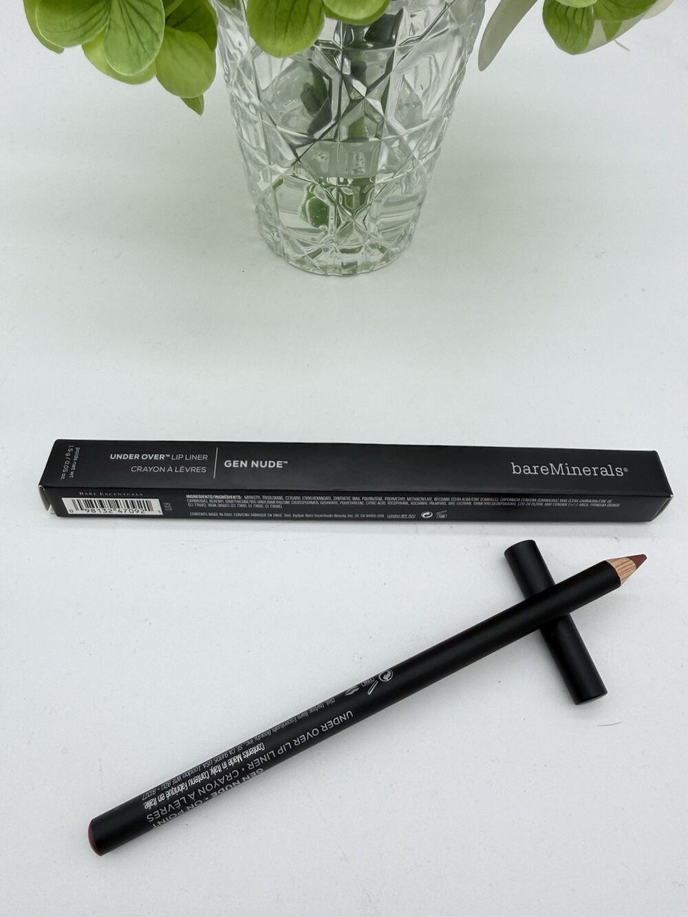 Bareminerals Gen Nude Under Over Lip Liner On Point 1.5g / 0.05oz